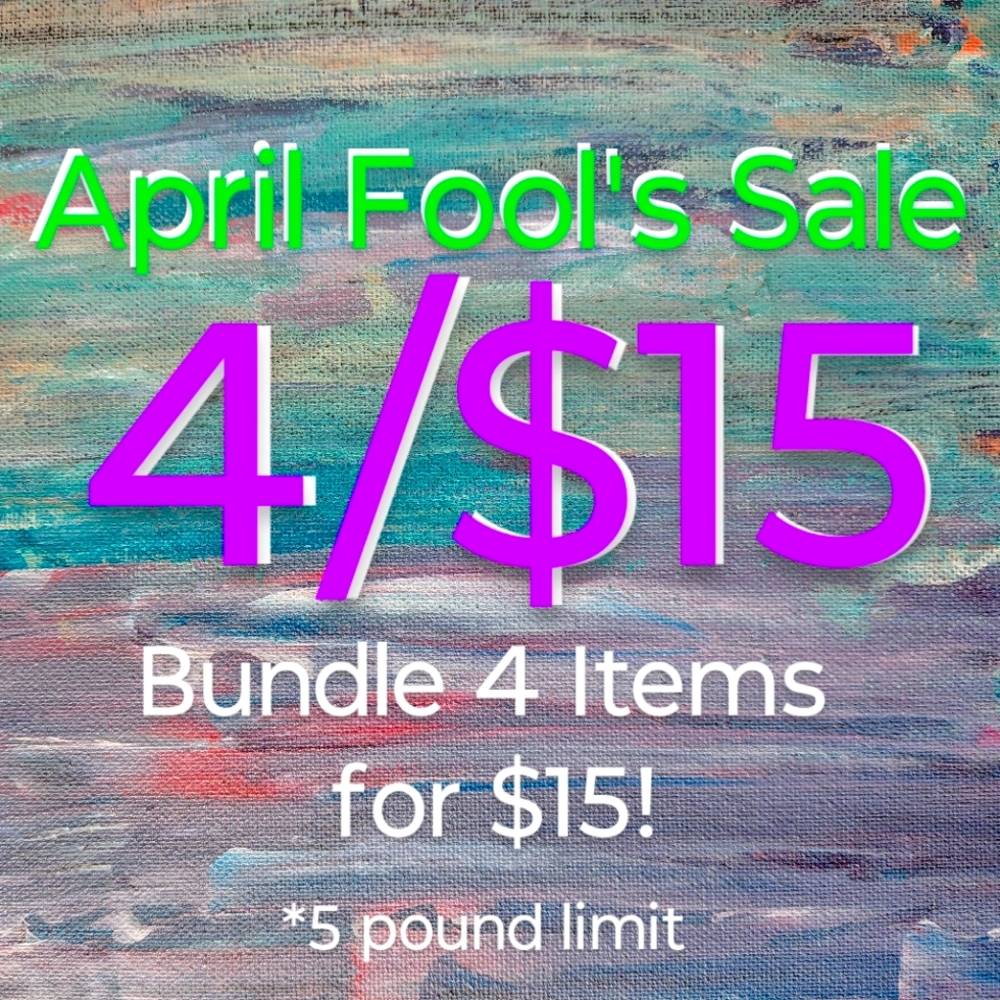 April Fool's Sale 4/$15 Bubdles